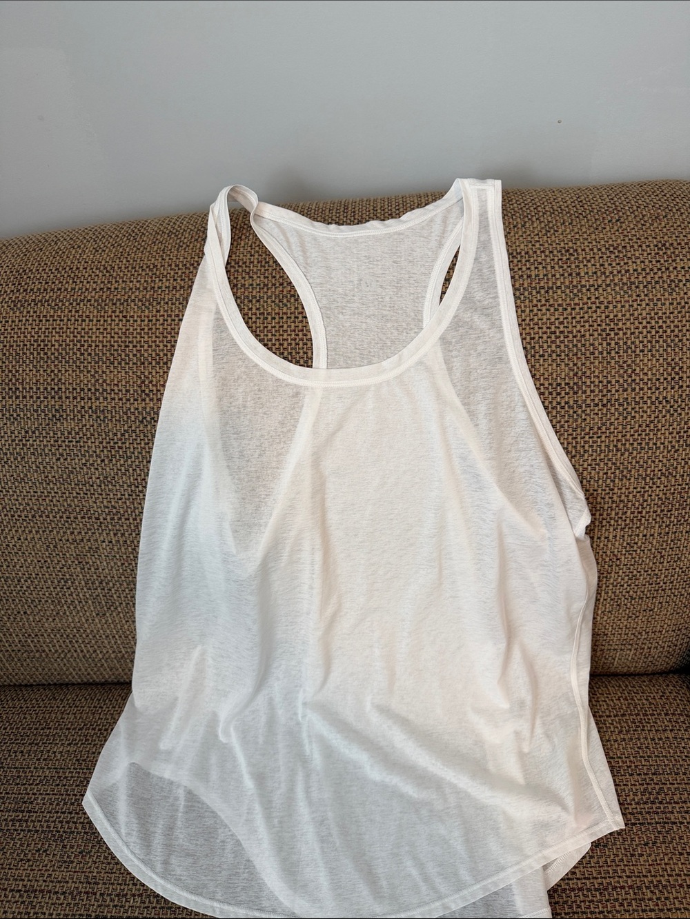 lululemon athletica White Racerback Tank